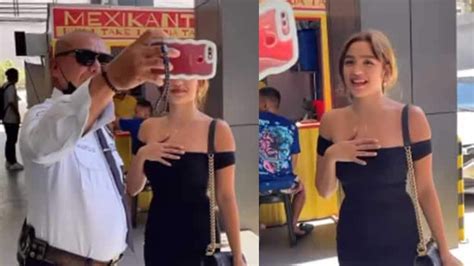 Andrea Brillantes viral matapos walang kemeng pinagbigyan ang sekyu na