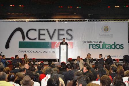 DIPUTADO CARLOS ACEVES RINDE SU PRIMER INFORME DE ACTIVIDADES