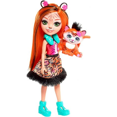 Enchantimals Tanzie Tiger Doll & Tuft Figure - Walmart.com - Walmart.com