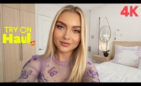 K Transparent Try On Haul Try On Haul See Everything I Thong Bikini Try On See Through