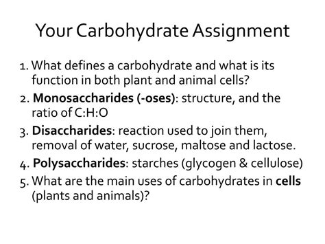 Ppt Carbohydrates Powerpoint Presentation Free Download Id 2427662