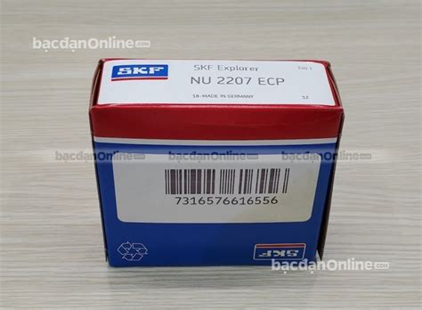 Bạc đạn NU 2207 ECP chính hãng SKF - Bạc đạn đũa đỡ SKF