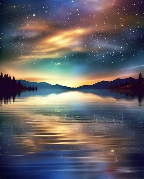 Night Sky Painting | Diamond Painting Kits