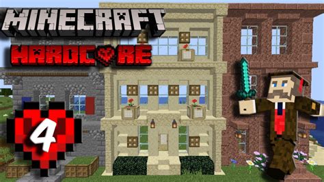 Let S Play Hardcore Minecraft Episode Enchanting City Start Youtube