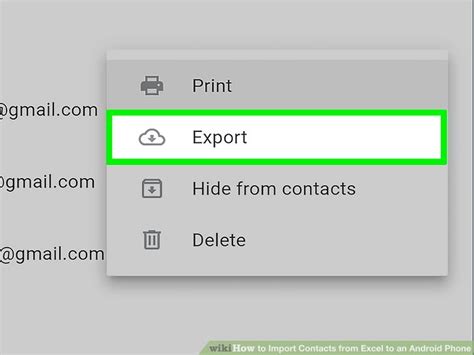 How To Import Contacts From Excel To An Android Phone