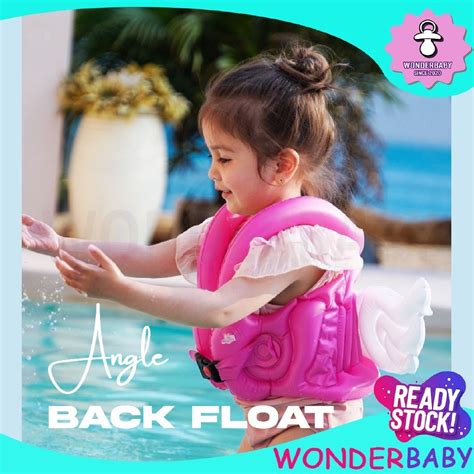 Angel Wings Kids Float Swimming Pool Vest. Pelampung Badan Floater Life