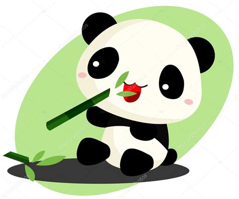 Panda comiendo bambú 2022