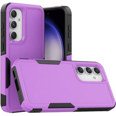 Etui Pancerne Do Samsung Galaxy S Fe Dual Shockproof Fioletowe