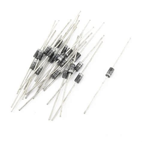 100pcs 1a 1000v Diode 1n4007 Through Hole Diode 1a 1000v 1n4007