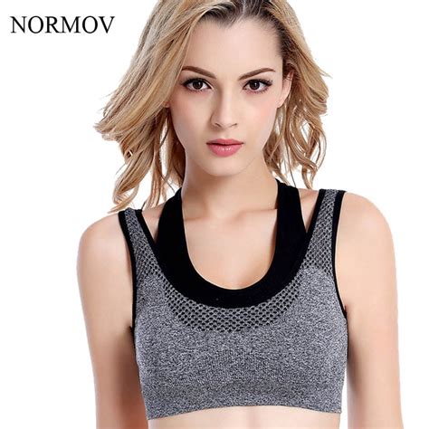 Normov S Xl 4 Colors Women Push Up Bra Cotton Workout Bralette Slim