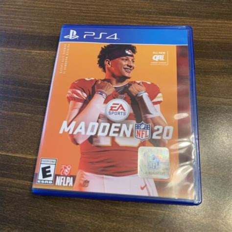 Madden 20 NFL Sony Playstation 4 PS4 2019 Video Game Disc And Case EBay