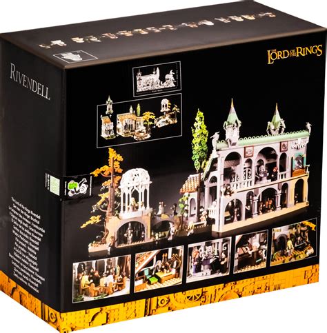 Конструктор Властелин Колец: Ривенделл - купить аналог LEGO 10316 в ...