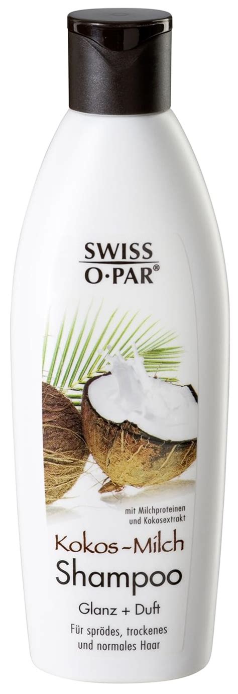 Swiss O Par Kokos Milch Shampoo Ml Amazon De Kosmetik