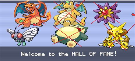 Wow What A Journey My First Ever Hardcore Nuzlocke Victory And Completion Of Pokemon Leafgreen