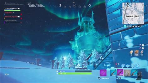 Fortnite Evenement Roi Des Glaces Magnifique Youtube