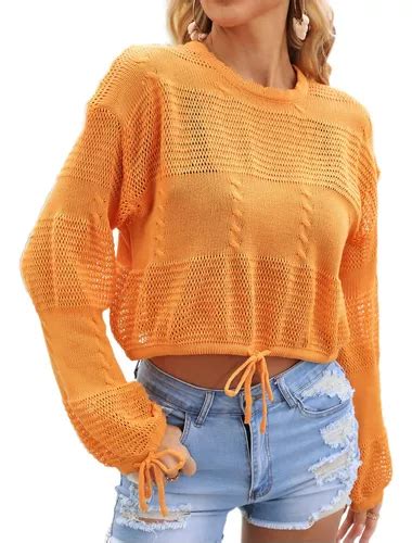 Bikini Corto Tejido De Punto Para Nadar Con Cordón Largo Meses sin interés