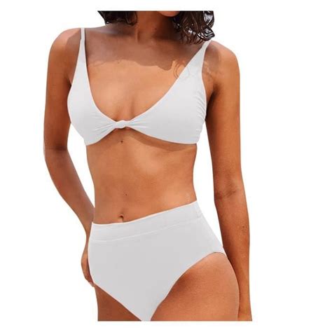 Maillot De Bain Bikini Sexy À Dos Ouvert Et HMJ210303311WHXL oneritea06