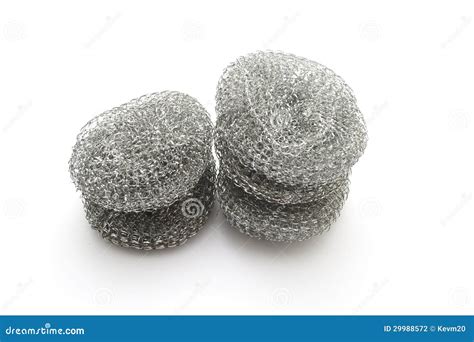 Steel Sponge for Cleaning the House Stock Photo - Image of steel ...