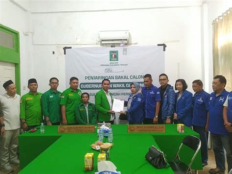 Partai Demokrat Kembalikan Formulir Pendaftaran Anwar Hafid Sebagai