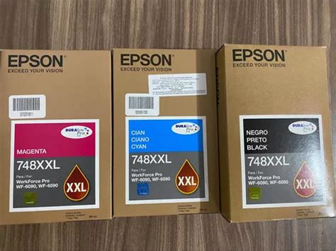 Cartuchos Tinta Epson Xxl Negro Cyan Magenta Nuevos Env O Gratis