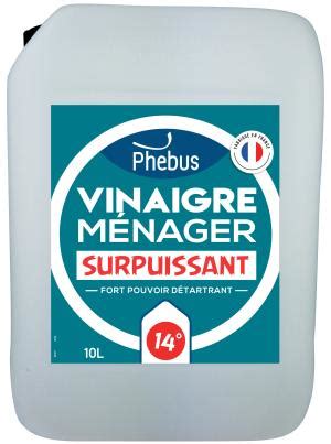 Vinaigre de nettoyage 14 Nettoyant et dÃtartrant surpuissant