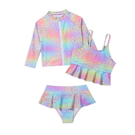 Odeerbi Años Bikini de La Cuerda de La Playa de Verano de Las Niñas Con La Camisa de La