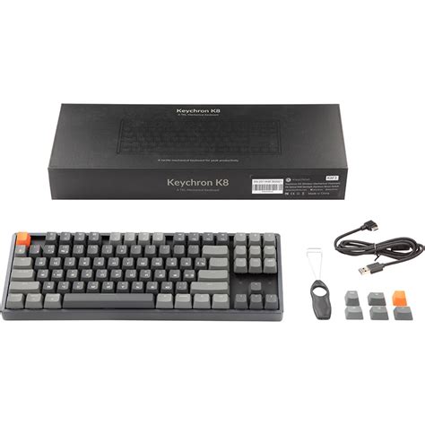 Keychron K Aluminum Frame Gateron Red Hot Swap Rgb Black K J