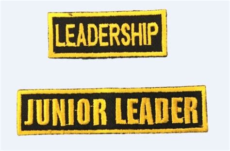 student leader badge