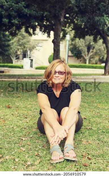 Portrait Natural Mature Woman Outdoor Stock Photo 2056910579 Shutterstock