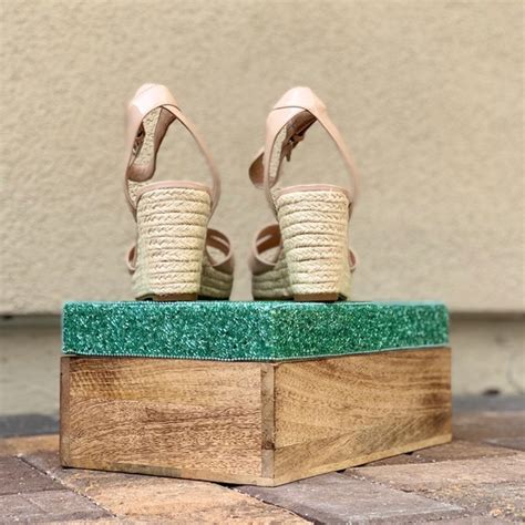 Shopbop Shoes Nude Patent Leather Espadrille Platform Wedge Poshmark