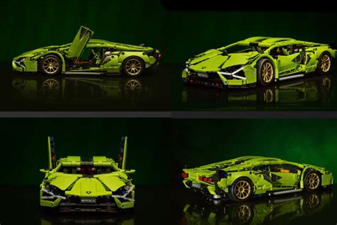 Ламборджини 1280 деталей - Конструктор Bela