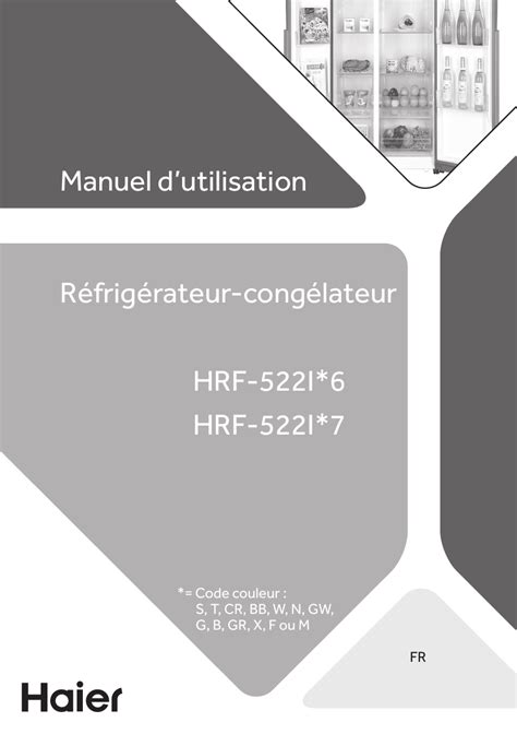 Notice réfrigérateur HAIER HRF522IG7 Trouver une solution à un problème