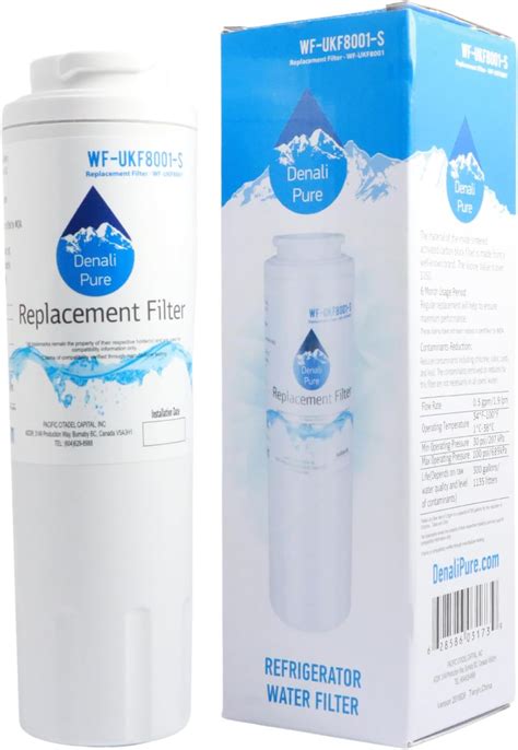 Amazon Replacement For Amana AFD2535DEB Refrigerator Water Filter