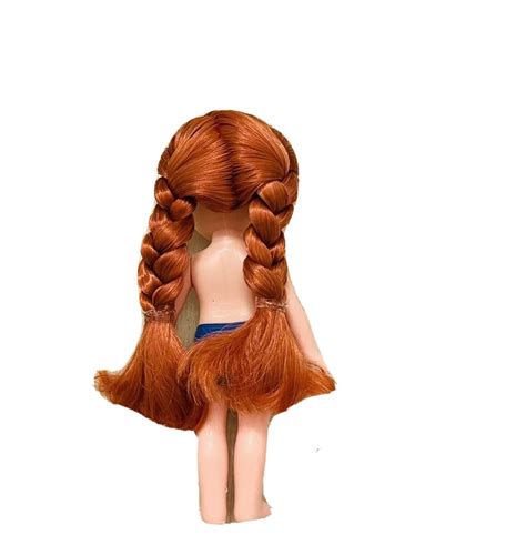 Anna 6 Mini Princess Doll Disney Nude To Dress Etsy