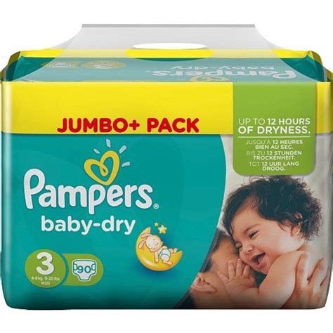 Pampers Baby Dry Size 3 • Se lägsta priset (1 butiker) hos PriceRunner