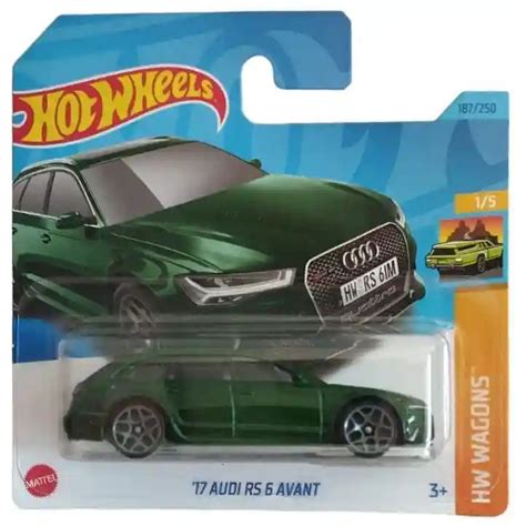 Mattel Hot Wheels 17 Audi RS 6 Avant kisautó Morzsa