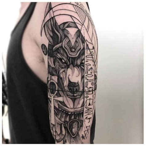 Tatuajes De Anubis En El Brazo 150 Fotos Con Significado