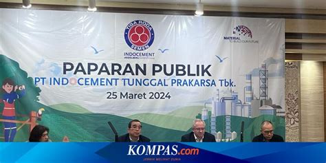 Indocement Raup Laba Bersih Rp 1 95 Triliun Pada 2023 Naik 5 9 Persen