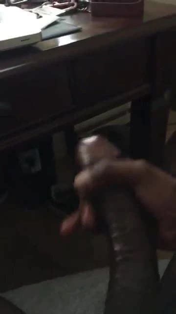 Stroking His Hard Black Dick Gay Porn XHamster