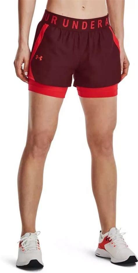 Under Armour Spodenki Krótkie Damskie Play Up 2 In 1 Shorts 241232