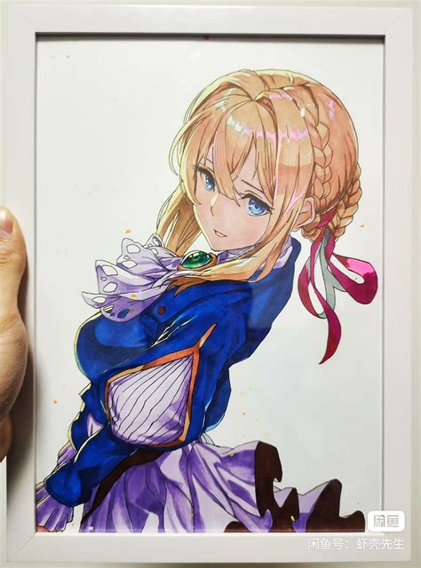 XiaKe S Violet Evergarden Hot Sexy Hand Drawing With Marker OWEN S COLLECTIONS