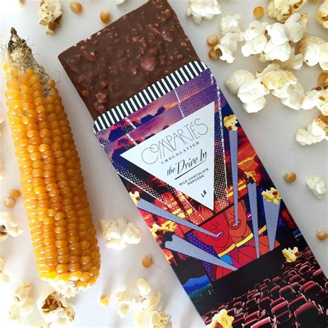 Caramelized Popcorn Chocolate Bar Popcorn Chocolate Bar Premium