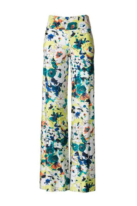 Floral Print Wide Leg Pants By Sabrinafashiontrends On Etsy