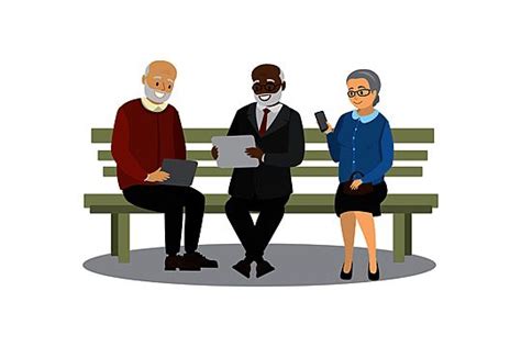 Smart People Clipart Transparent Background Old People Or Pensioners