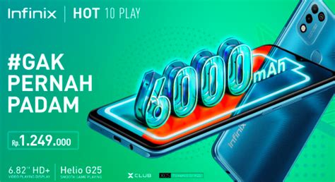 Dibekali Kapasitas Baterai Jumbo INFINIX HOT PLAY Resmi Dirilis Sebegini Harganya