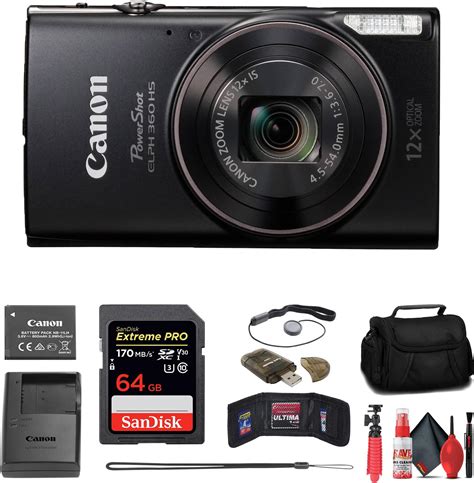 amazoncom canon powershot ixy  elph  hs compact digital
