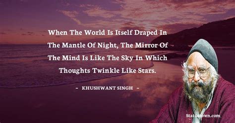 Khushwant Singh Quotes, Status, and Thoughts