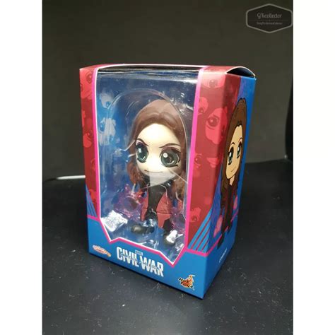 พรอมสง Hot toys Cosbaby Wand Scarlet Witch Captain America Civil war rare ของแท มอ