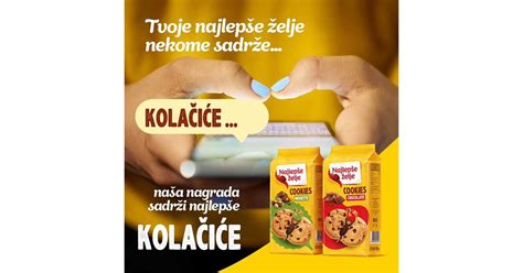 Najlepše želje nagradna igra: Osvoji najlepše kolačiće