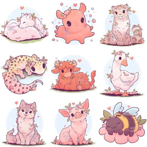 naomi lord art  instagram   animals ive drawn